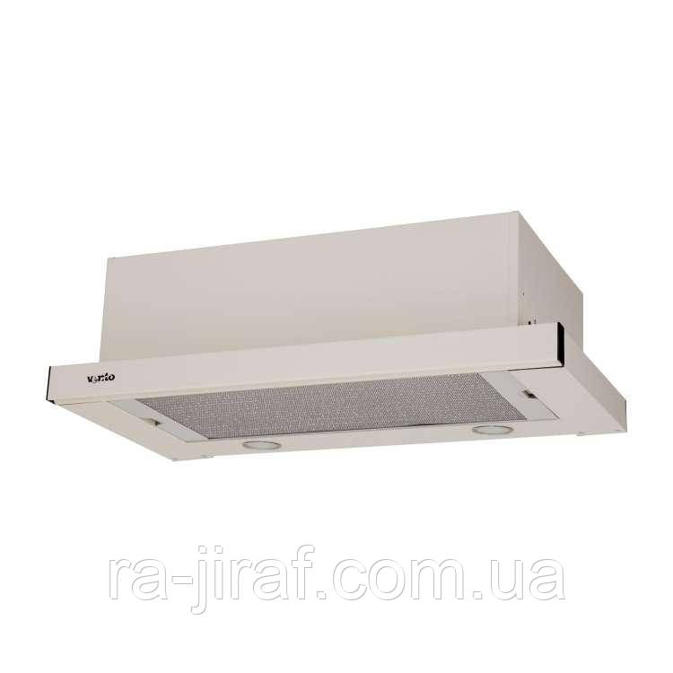 ВИТЯЖКА VENTOLUX GARDA 60 CREMA (750) SMD LED Телескопічна на кухню. Витяжка кухонна в Україні. *ЗНИЖКА В ОПИСІ.
