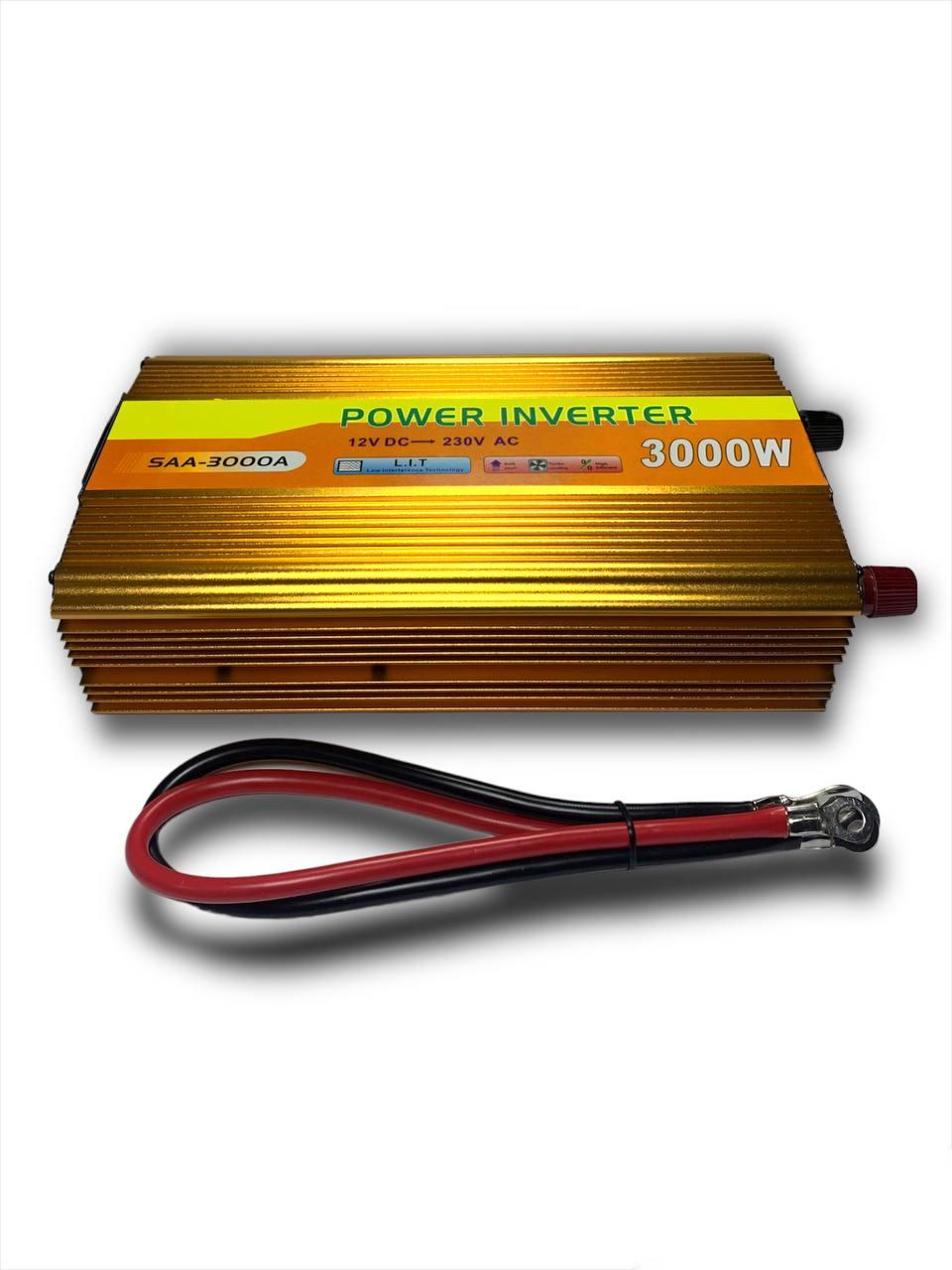 Перетворювач Magor авто інвертор 12V-220V 3000W ZB-27