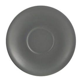 Блюдце 12 см, сіре матове, Color Tea, GenWare 182112MG