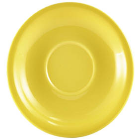 Блюдце 14,5 см, жовте, Color Tea, GenWare 182114Y
