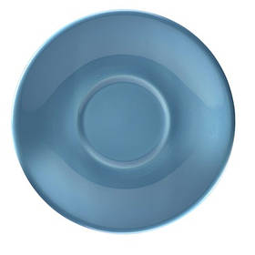 Блюдце 16 см, блакитне, Color Tea, GenWare 182115BL