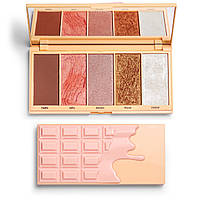 Палетка для контурування обличчя I heart revolution Praline Chocolate Palette