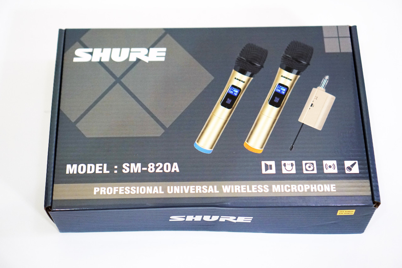 Мікрофони бездротові Shure/Su-Kam SM-820A