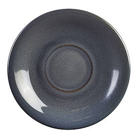 Блюдце блакитне 15 см, Terra Stoneware Rustic, GenWare SCR-BL15