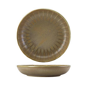 Миска Coupe із зубчастим краєм 20,3 см, Terra Porcelain Matt Grey Scalloped CB-SMG20