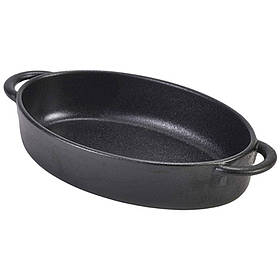 Форма овальна, 17.5х11.5х4 см, 420 мл, ефект чавуну, GenWare CT-OD18