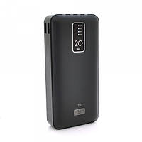 Универсальная мобильная батарея TX-23 20000mAh, кабеля USB: Micro, Lighting, Type-C, Mix color, Box