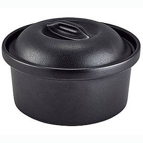 Каструля для подавання 20x10 см, 1500 мл, ефект чавуну, GenWare F17-CT