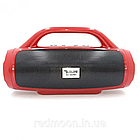 Бездротова колонка Bluetooth Golon RX-1829, Червона / Портативна колонка з ручкою для перенесення, фото 2