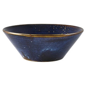 Миска конусна 16 см, 540 мл, Terra Porcelain Aqua Blue, GenWare CN-PBL16