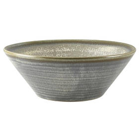 Миска конусна 16 см, 540 мл, Terra Porcelain Matt Grey, GenWare CN-PMG16
