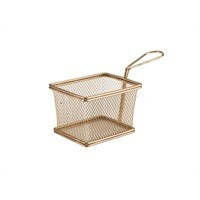 Кошик 12,5х10х8,5 см, прямокутний, мідне покриття, GenWare SVB1210C