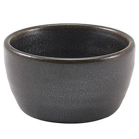 Соусник 6.7*h 3.6 см, 70 мл, чорний, Terra Porcelain Black, GenWare RAM-PBK2