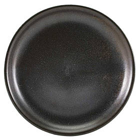 Тарілка 24 см, Terra Porcelain Black, GenWare CP-PBK24