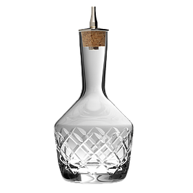 Пляшка для біттерів 200 мл, 15 x 7.5 x 7.5 см, з алмазним візерунком, Urbanbar (Урбанбар) UB3799