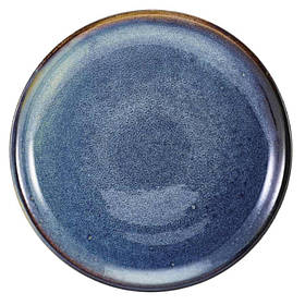 Тарілка кругла 27,5 см, Terra Porcelain Aqua Blue, GenWare CP-PBL27