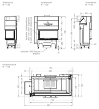Камінна топка SPARTHERM Varia AS-2Rh, фото 3