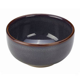 Миска кругла, 12,5 см, h 6,5 см, Terra — Blue, GenWare BW-BL12