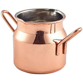 Молочник, мінібідон 5х5 см, мідне покриття, GenWare MMC25C
