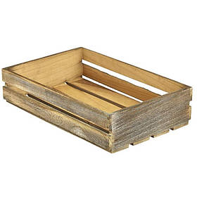 Таця 35x23x8 см дерев'яний темний, Rustic, GenWare TR225