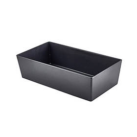 Блюдо GN1/3 32.5*17.6*9 см з меламіну, матове чорне, GenWare MELBB13MBK