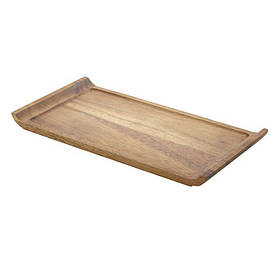 Блюдо прямокутне 33*17.5*2 см, дерев'яне, акація, GenWare WSP3317