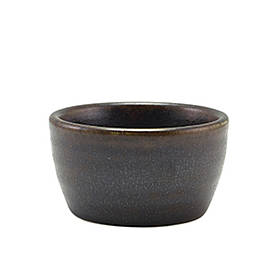 Соусник 6.2*h 3.5 см, 45 мл, чорний, Terra Porcelain Black, GenWare RAM-PBK1