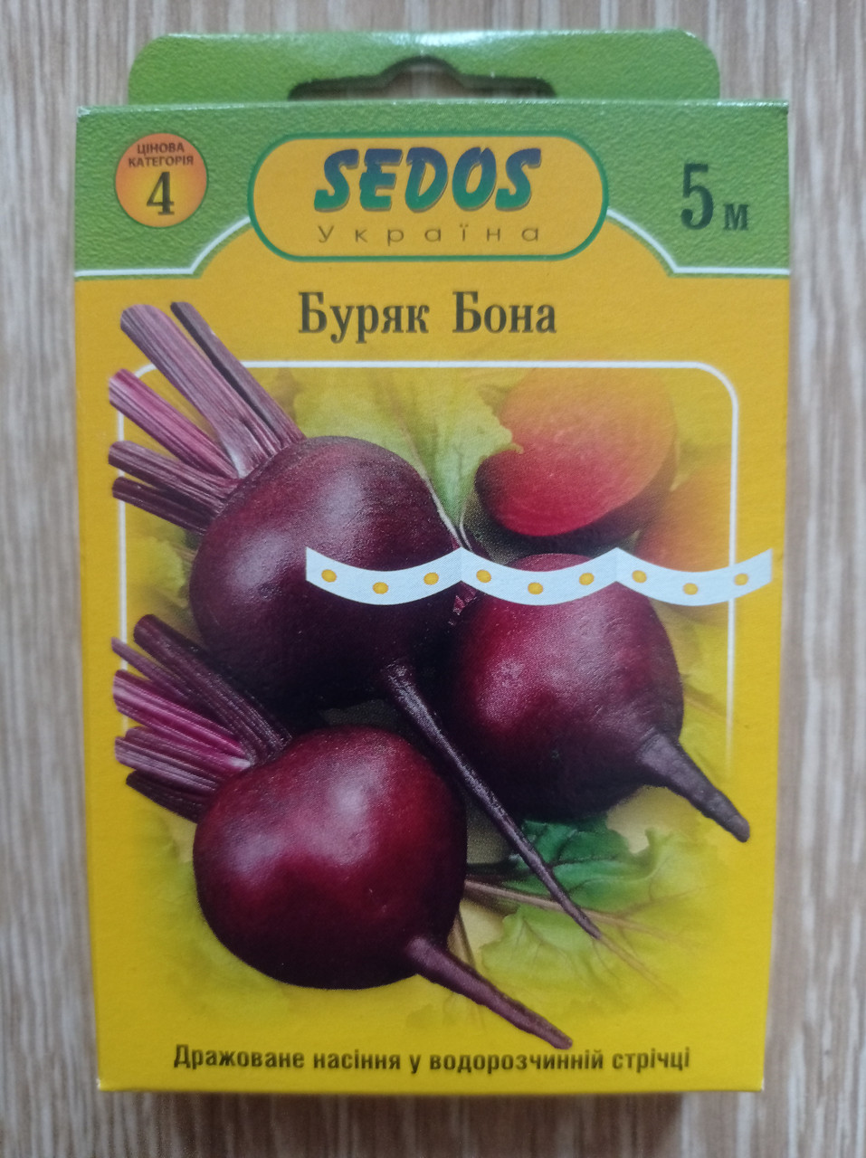Буряк столовий Бона на стрічці 5 м, Sedos, фото 1