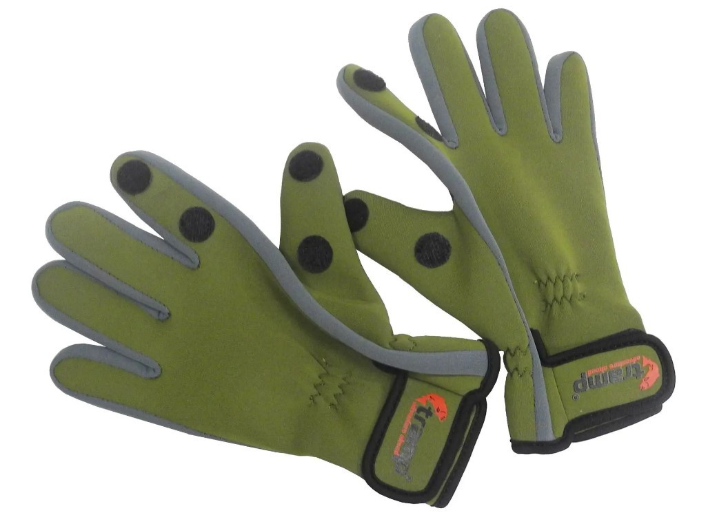 Рукавички Tramp TRGB-002-М з неопрену, Green, фото 1