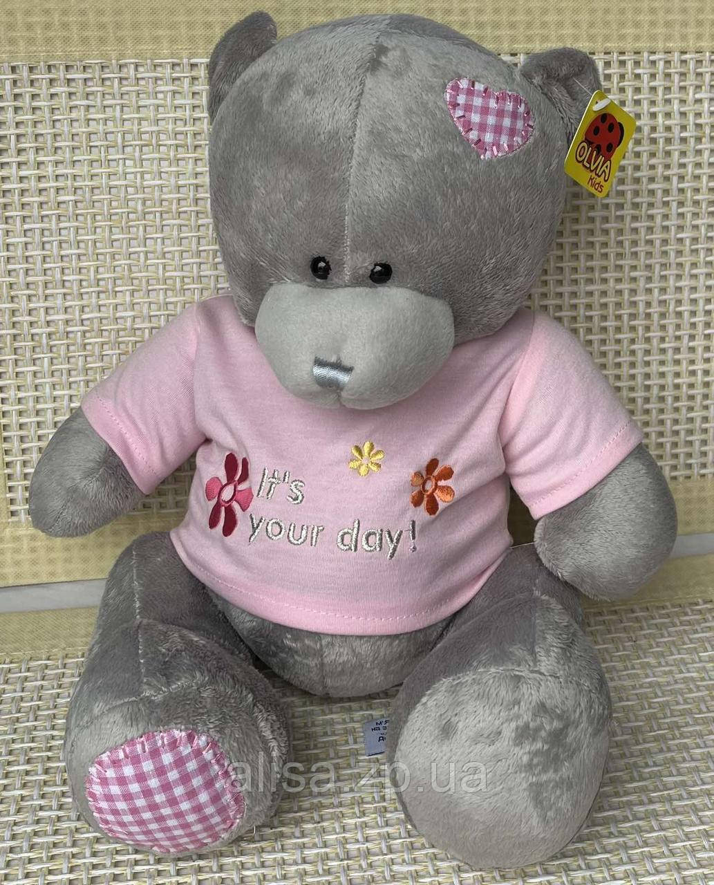 Мягкая Игрушка Мишка Розовый Olvia Kids — Купить Недорого на Bigl.ua ...