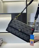 Сумка женская кроссбоди с широким ремнем Tory burch