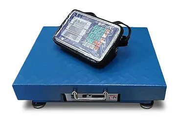 Ваги електронні торговельні WiFi 300 кг 42х52 см 4 В Blue BITEK TCS-R2-300 BF