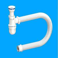 Сифон раковини пластик економний