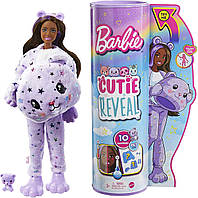 Лялька Барбі Сюрприз у костюмі Ведмедика Тедді Barbie Cutie Reveal Doll with Teddy Bear Plush Costume