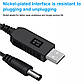 Кабель живлення для роутера Wi-Fi світча від Power Bank DC 5V до 12V USB DC 5.5×2.5mm, фото 3