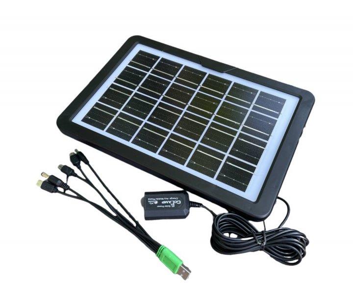 Портативная солнечная панель CL-680 для зарядки мобильных устройств - фото 1 - id-p1733368507
