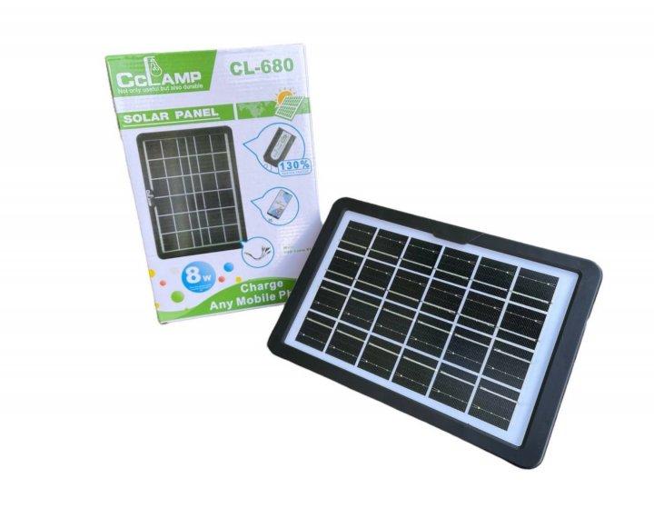 Портативная солнечная панель CL-680 для зарядки мобильных устройств - фото 4 - id-p1733368507