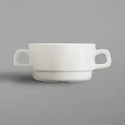 Бульйонниця з 2 ручками Bormioli Rocco Careware 320 мл колір білий 415520MTZ021990