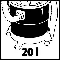 Пилосос для збору золи Einhell TC-AV 1720 DW, фото 10