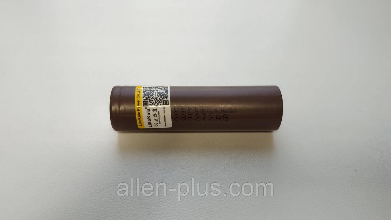 Акумулятор високотоковий LiitoKala LGDBHG21865 Li-Ion 3.6 V 3000 mAh (ток 20A)