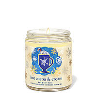 Ароматична свічка Bath&Body Works HOT COCOA & CREAM Scented Candle