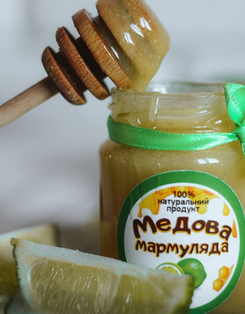 🍋 Медова мармуляда лайм 100 мл, фото 1