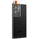Захисне скло Spigen для камери Samsung Galaxy S22 Ultra — EZ Fit Optik Pro (2 шт.), Black (AGL04751), фото 3