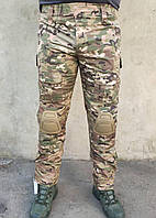 Тактические брюки тактические военние штани штани ЗСУ мужские брюки тактические брюки мультикам олива