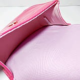 Дитяча лакова сумочка малинова з єдиноріжком, фото 5