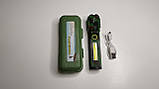 Ліхтар ручний BL-C71M-P50+COB, акумулятор 18650, microUSB, zoom, фото 8