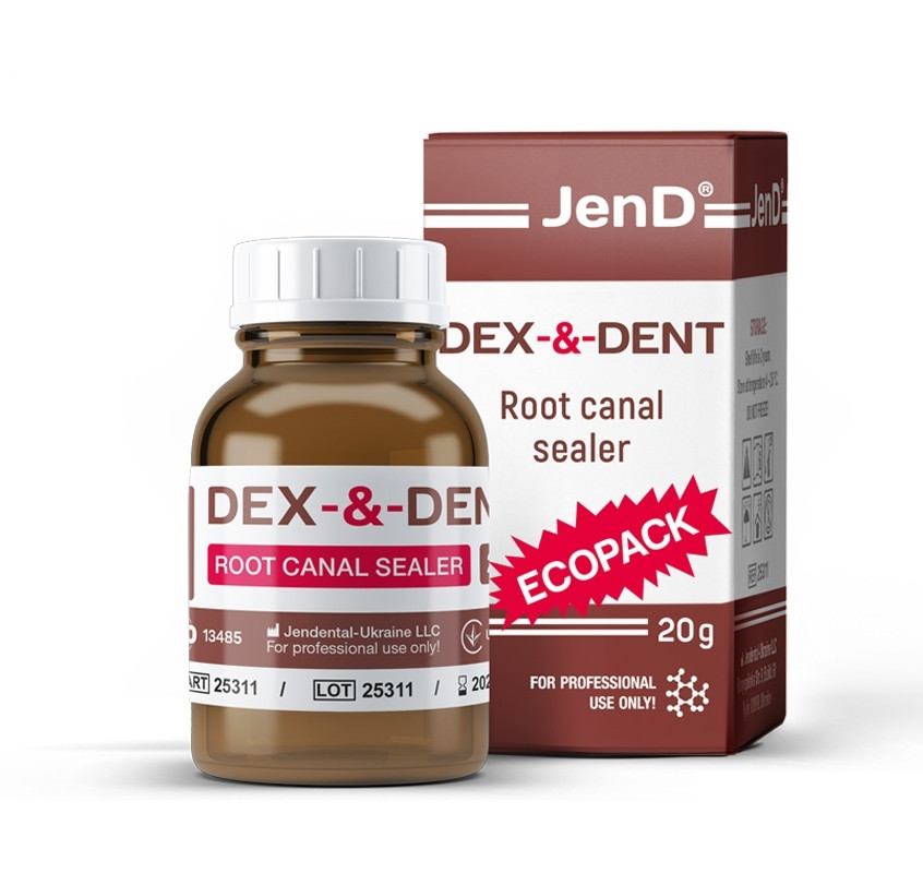 Декс-Енд-Дент(Dex-&-Dent), порошок для пломбування кореневого каналу