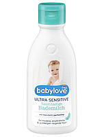 Добавка для ванн молочко Babylove ultra sensitive, 250мл