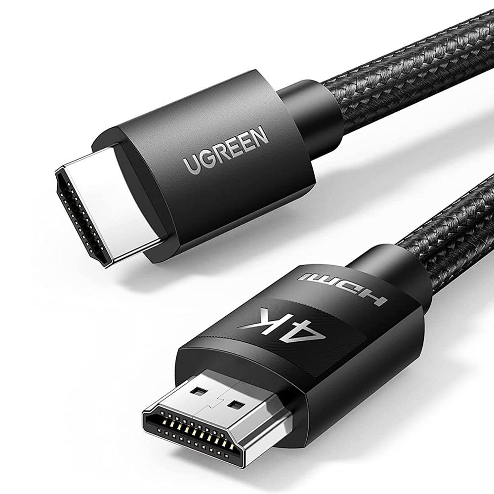 HDMI кабель V2.0 UGreen HD119 с поддержкой 4K@60Hz HDR ARC 40103 (Черный, 5м) - фото 1 - id-p1733384673