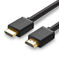 HDMI кабель V2.0 UGreen HD104 с поддержкой 4K@60Hz 30115 (Черный, 0,5м)